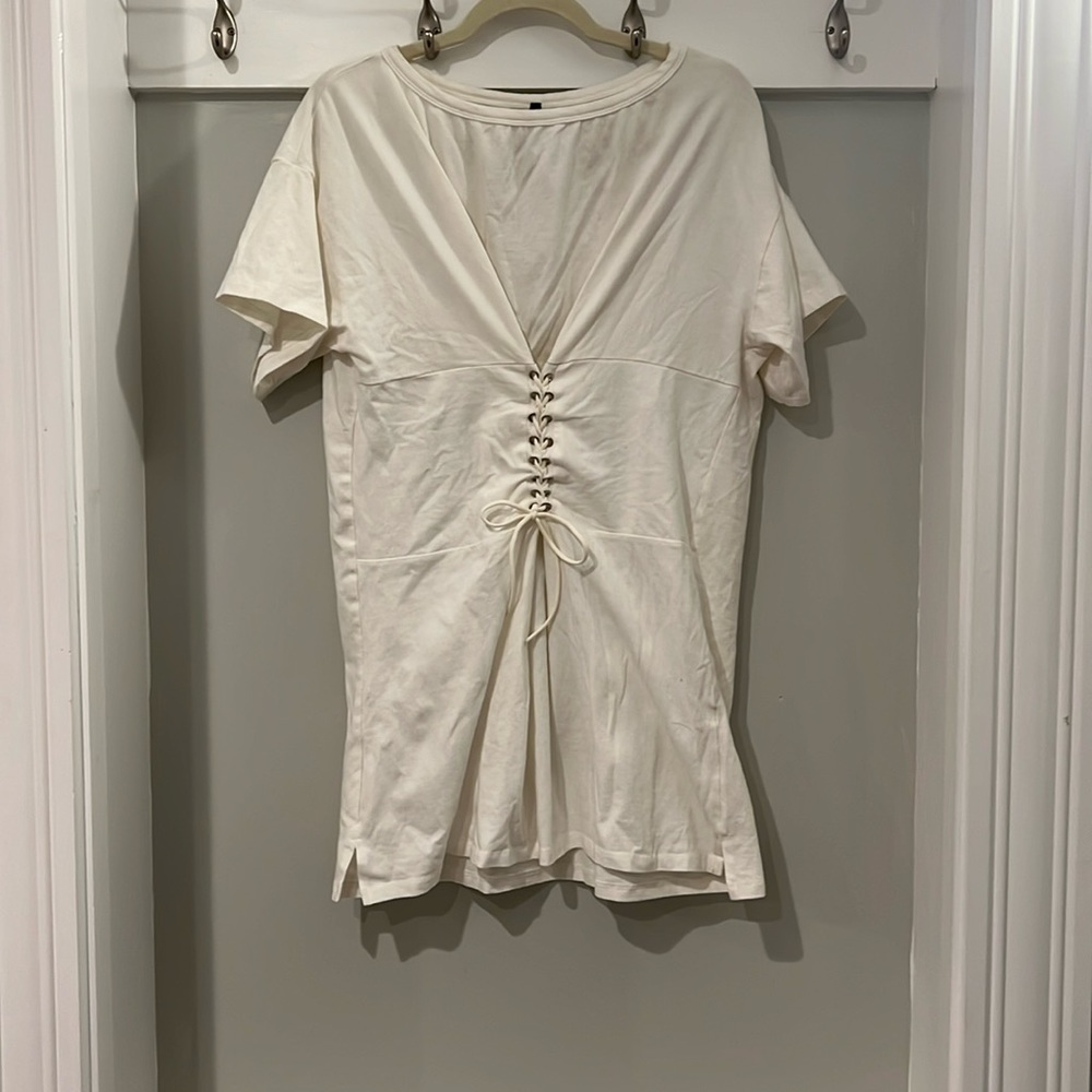 Bustier Long T-shirt Tunic